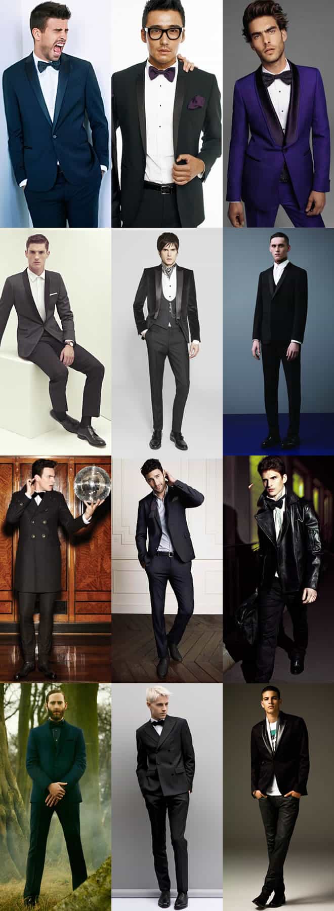 Men's Tuxedo Lookbook