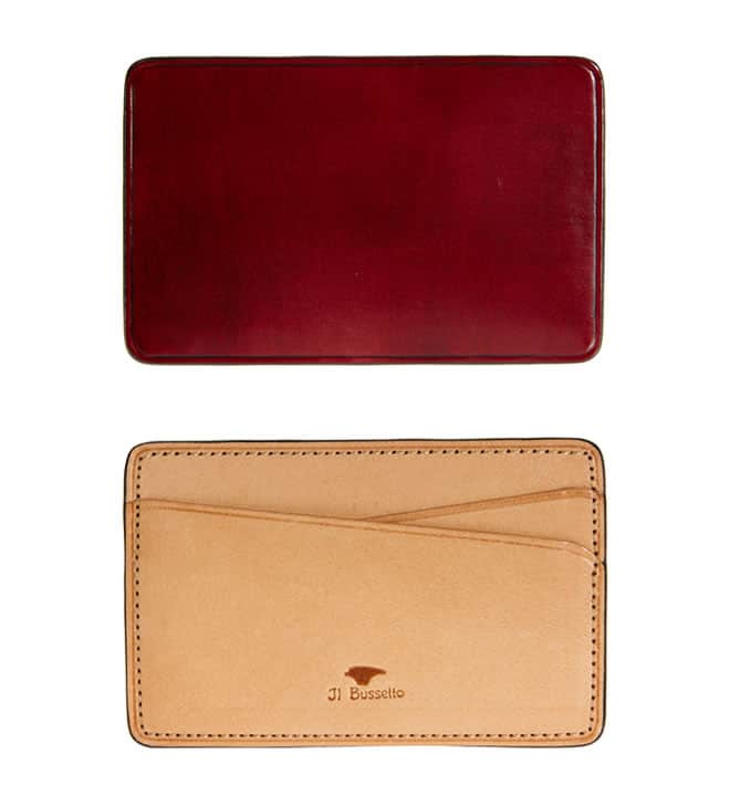 Il Bussetto Leather Cardholder