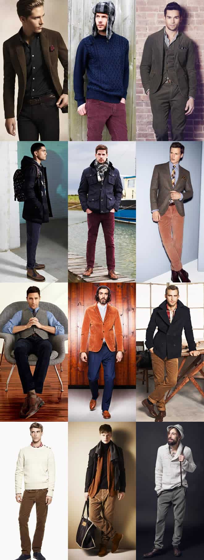 Men's Corduroy Lookbook