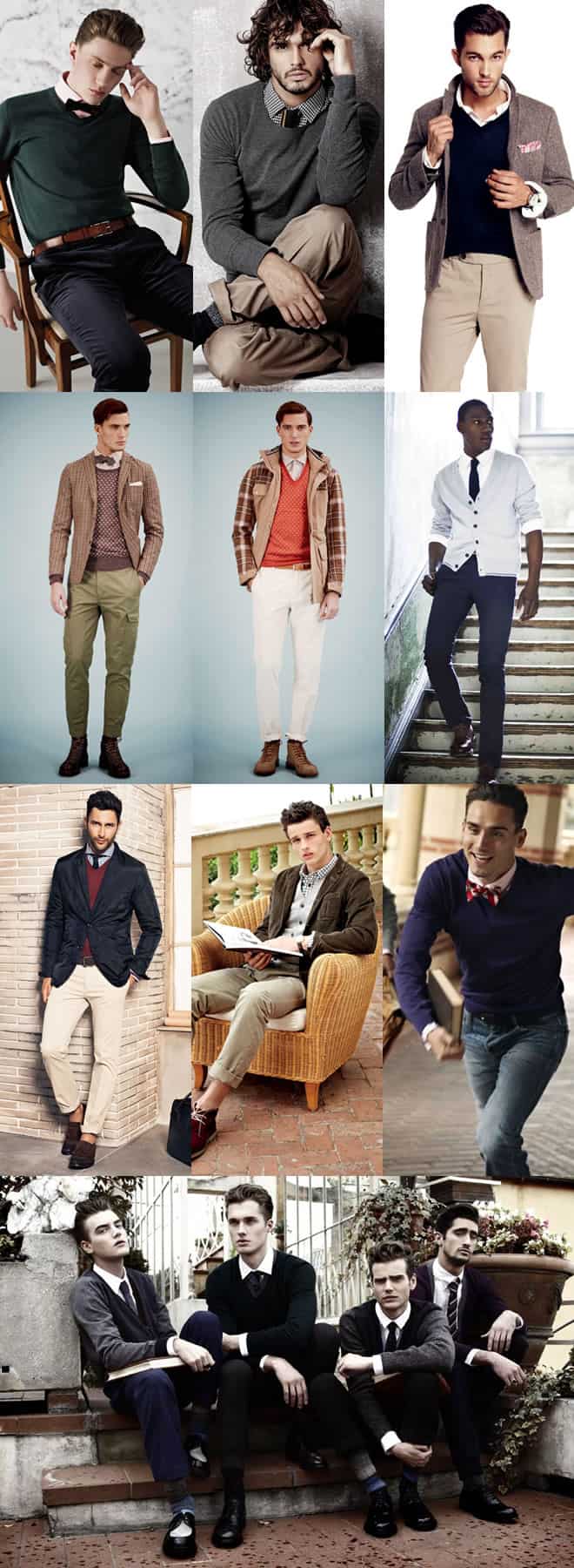 Merino Wool Preppy Inspired Lookbook