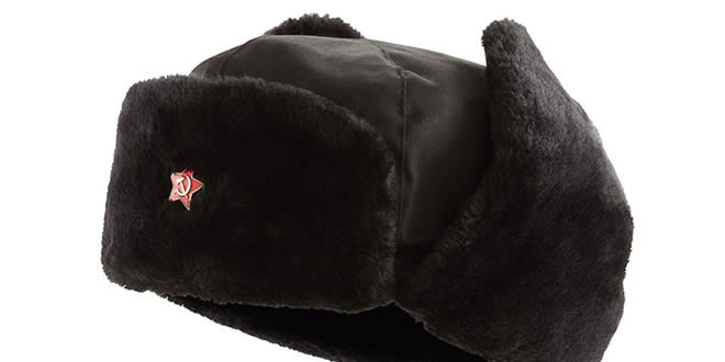 Joe Browns Black Authentic Russian Trapper Hat