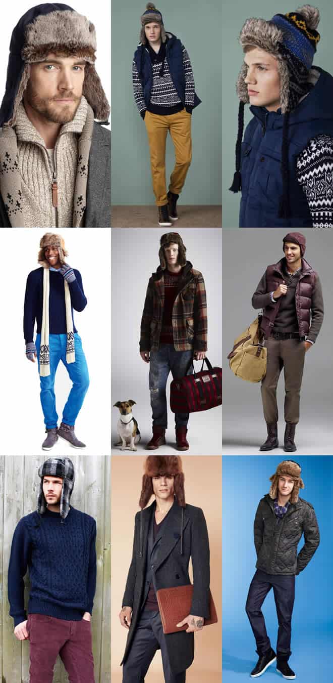 Men's Trapper Hat Lookbook
