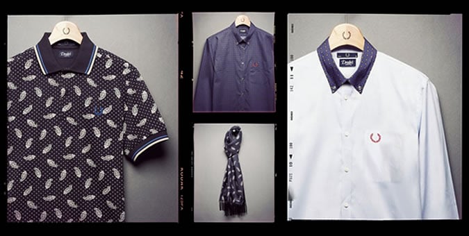 Fred Perry x Drakes Clothing: Blank Canvas