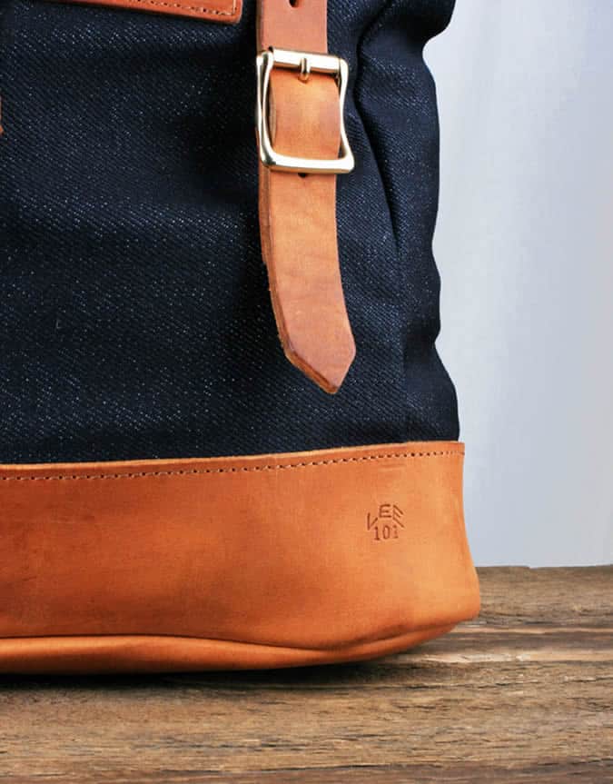 Lee 101 Backpack - 23oz Raw Denim