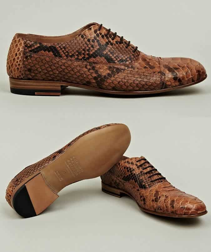 Maison Martin Margiela 22 Men's Python Skin Shoes