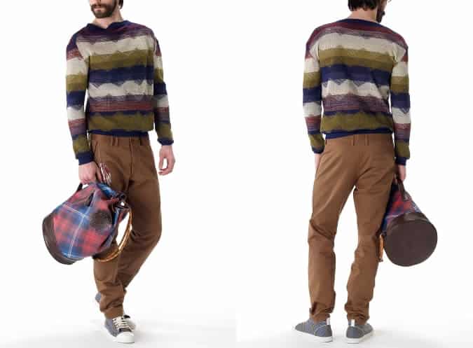 Vivienne Westwood MAN Gold Label Rickinson Blanket Sweater