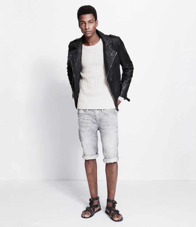 AllSaints Standen Leather Jacket