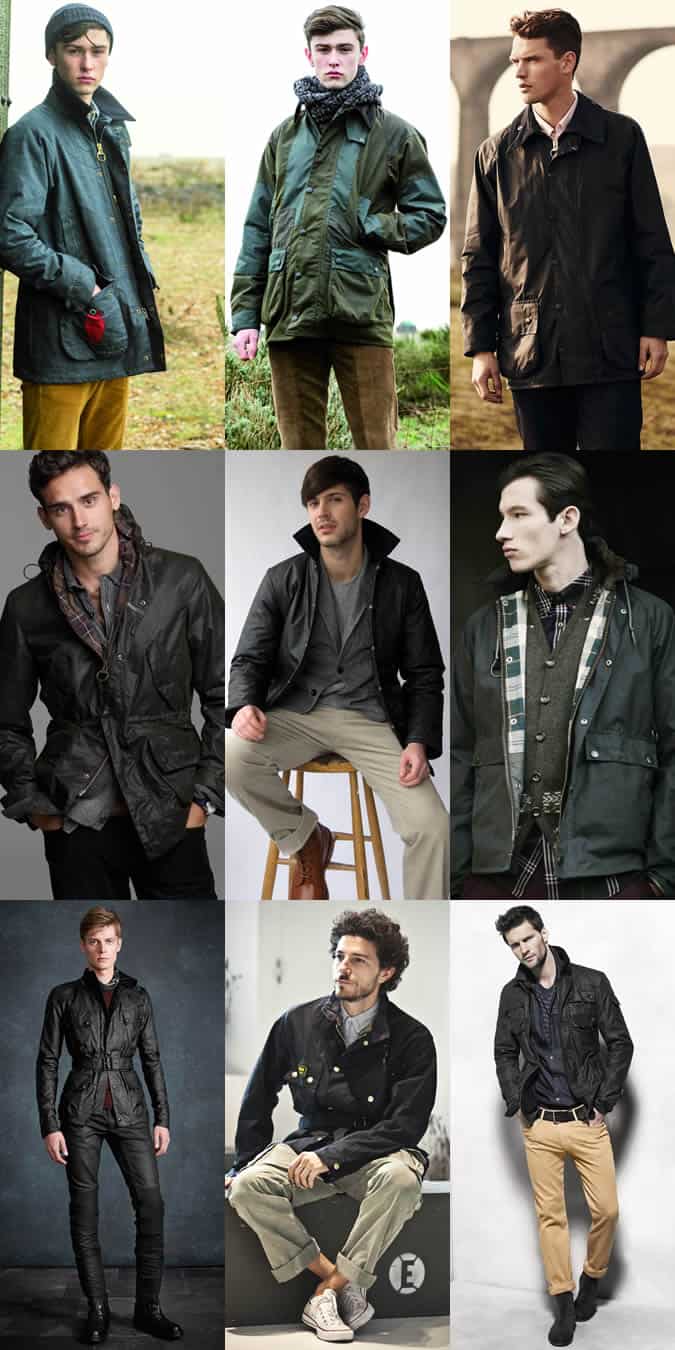 Men's Waxed Jacket Lookbook