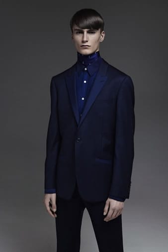 Topman Lux - 'Fitzrovia' Navy Suit
