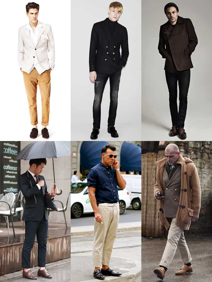 Men's Double Monkstraps Lookbook