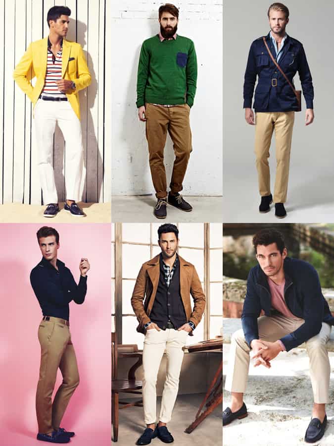Men's Navy Footwear Lookbook
