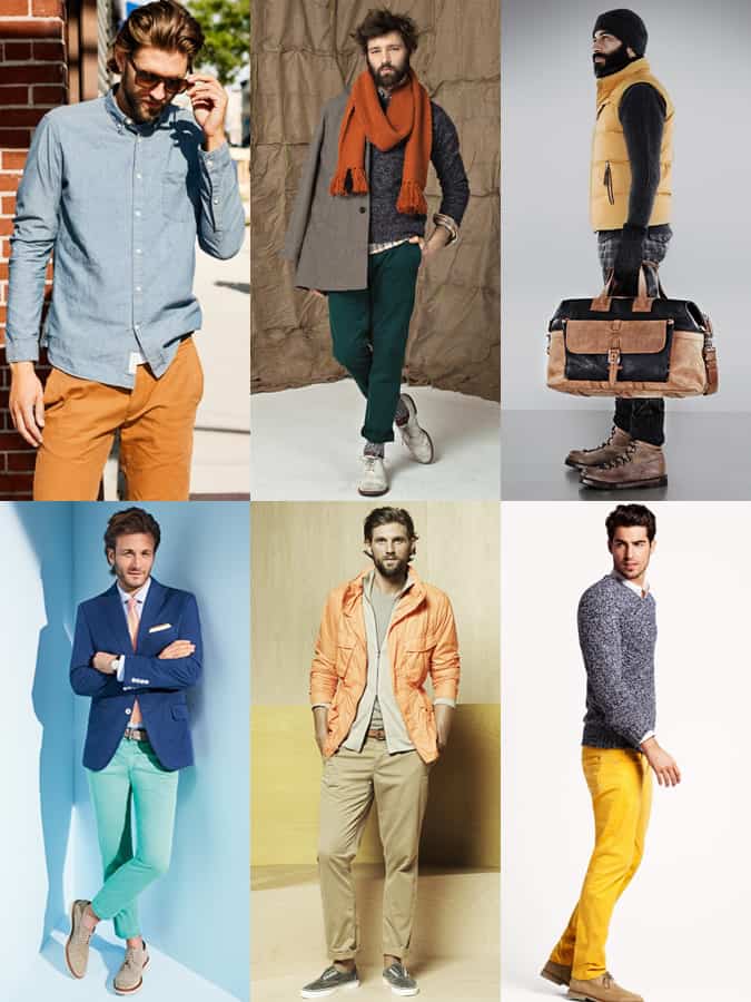 Bold Coloured Autumn/Winter Outfits Lookbook