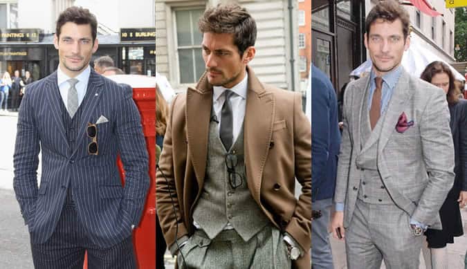 David Gandy Formal Lookbook Inspiraton