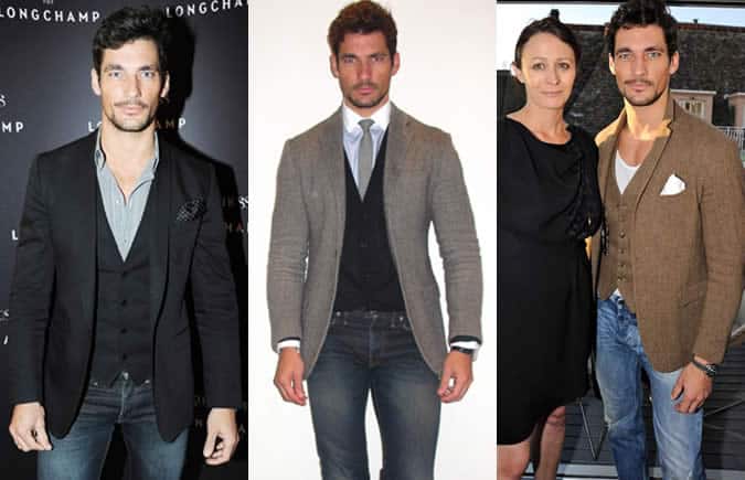 David Gandy Smart-Casual Lookbook Inspiraton