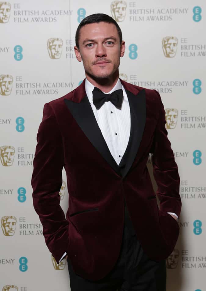 Luke Evans - Hackett at the BAFTA’s 2013