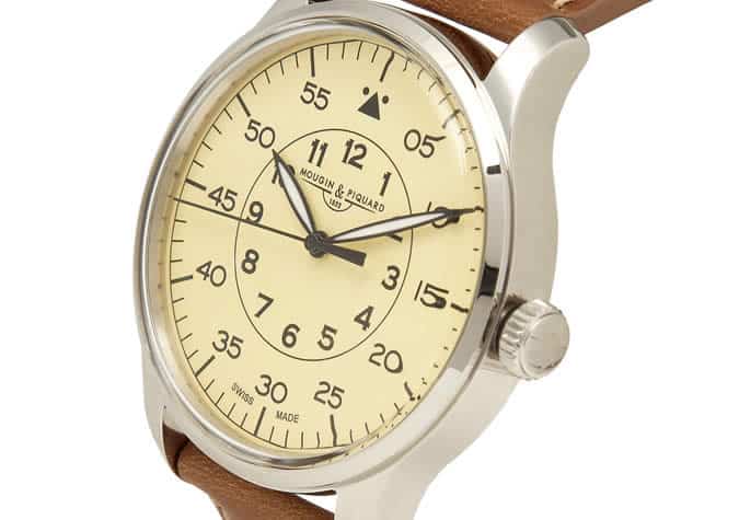 Mougin & Piquard x J.Crew Grande Seconde Stainless Steel Watch