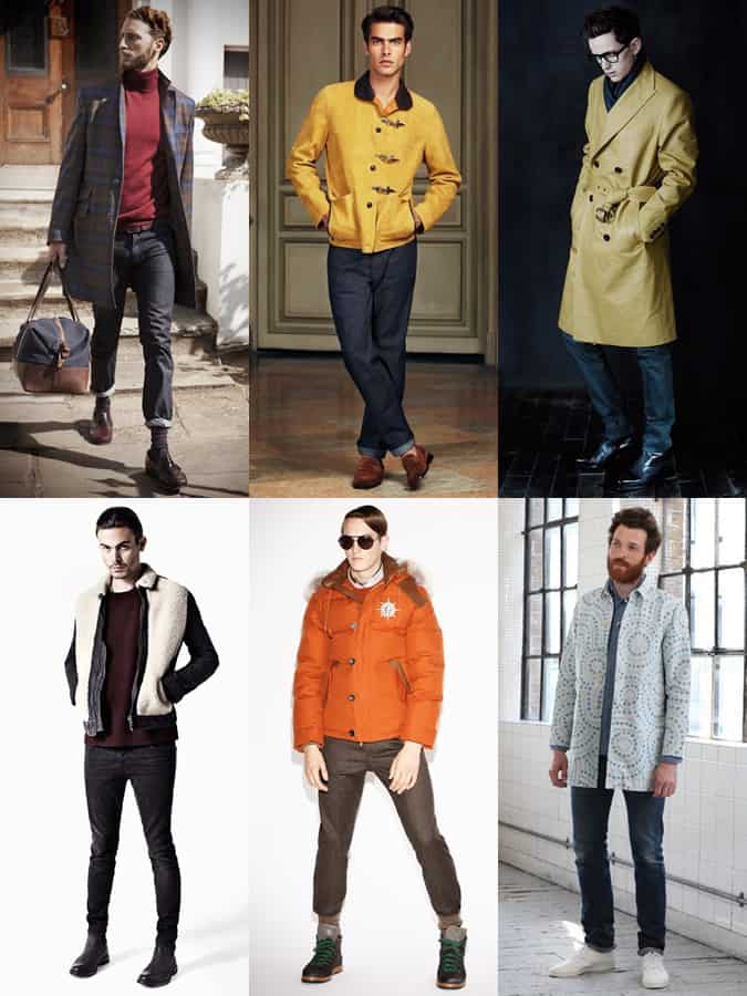 Men's Statement and Patterned Outerwear Lookbook