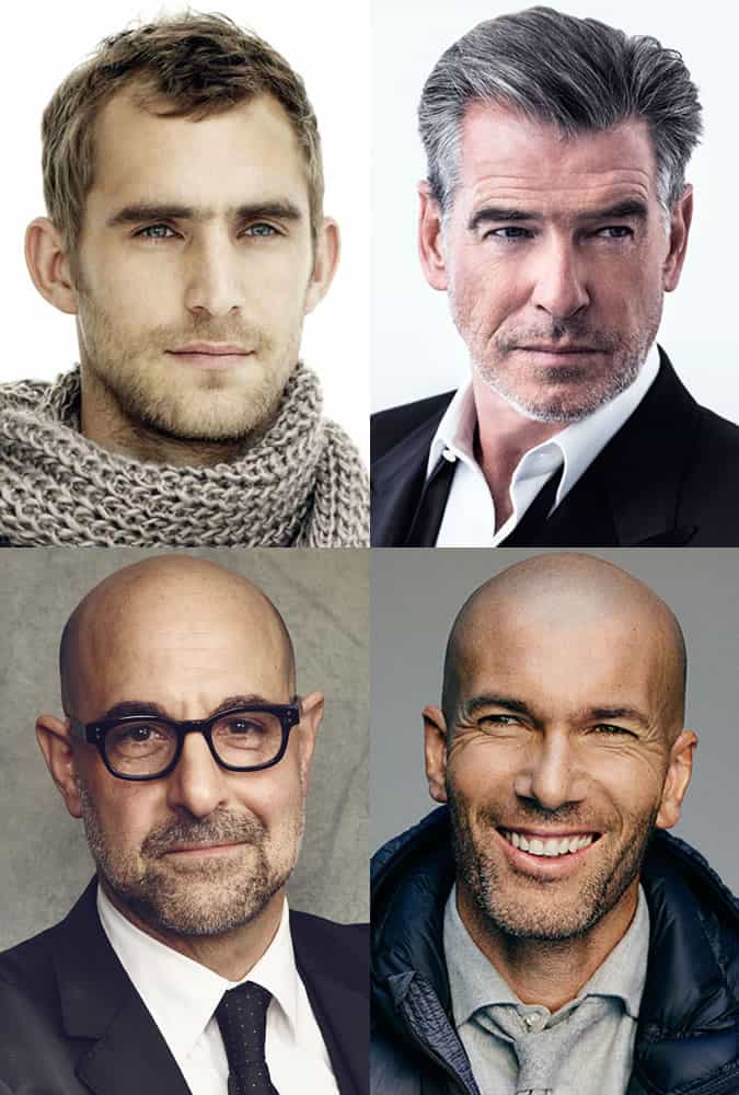 Men's Thinning And Greying Hairstyles
