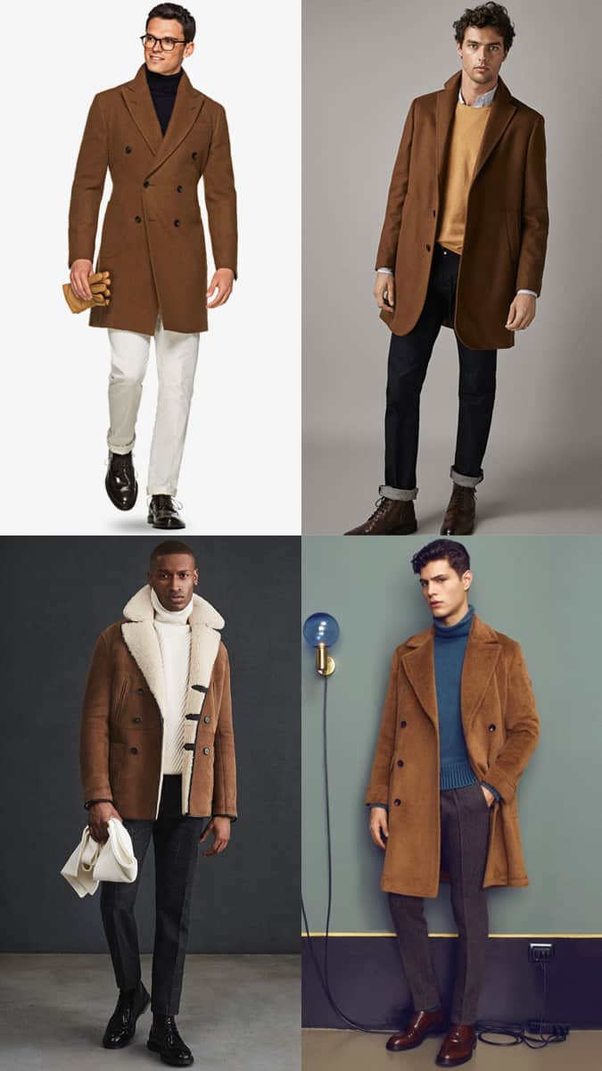 How To Wear A Brown Coat