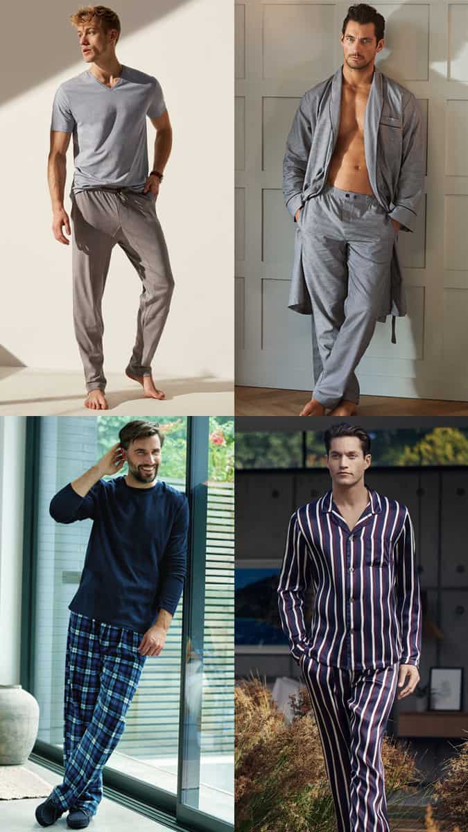 Pyjamas élégants pour hommes